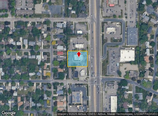  5050 Central Ave Ne, Minneapolis, MN Parcel Map