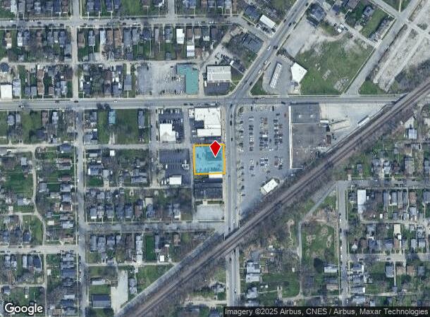  2020 Broadway, Fort Wayne, IN Parcel Map