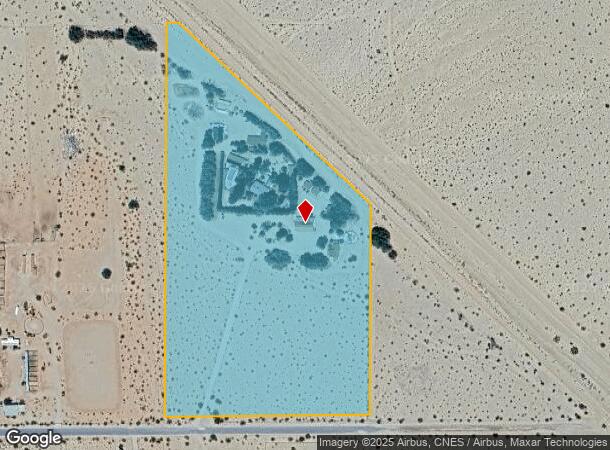 74744 Joe Davis Dr, Twentynine Palms, CA Parcel Map