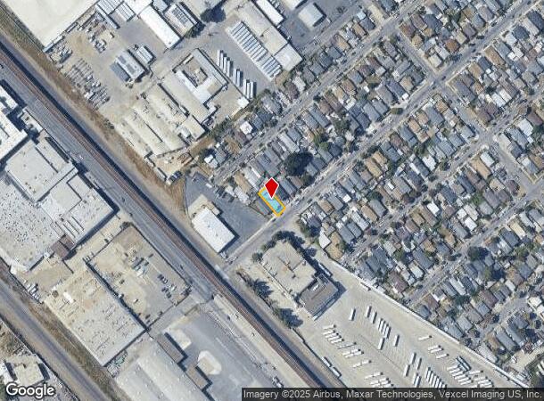 1103 Seminary Ave, Oakland, CA Parcel Map