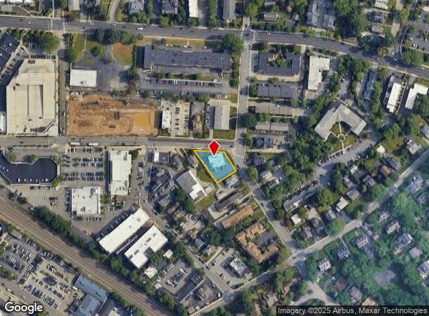  136 Coulter Ave, Ardmore, PA Parcel Map