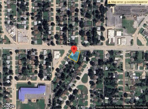  1725 Little Ln, Ponca City, OK Parcel Map