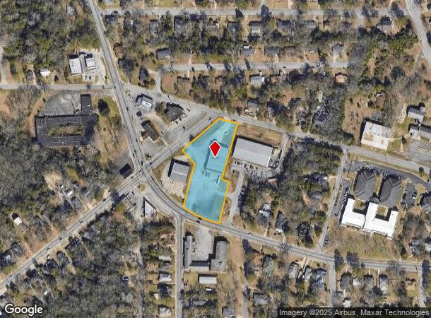 3407 Napier Ave, Macon, GA Parcel Map