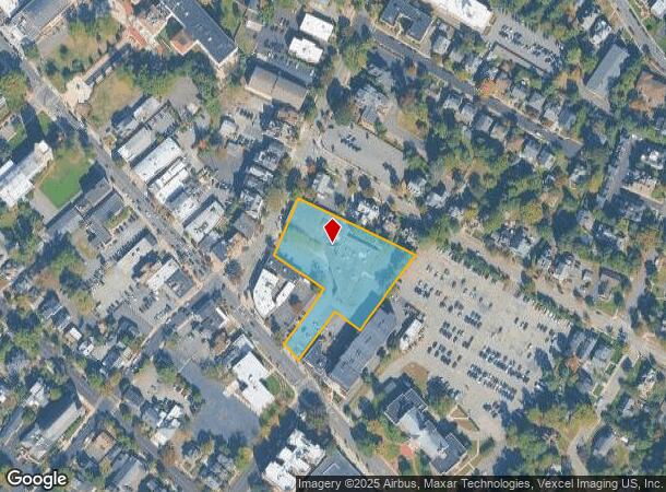 7 Elm St, Morristown, NJ Parcel Map