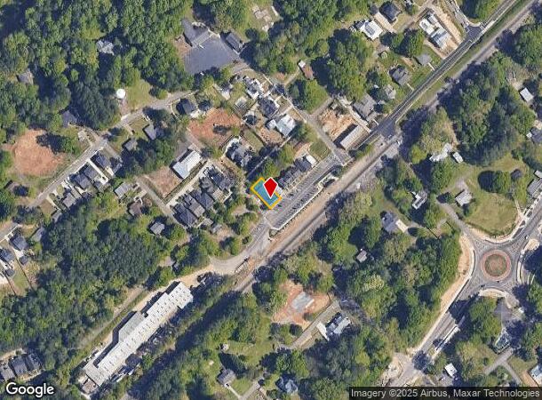  677 Main St, Suwanee, GA Parcel Map