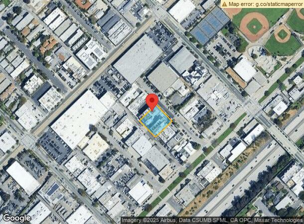  1650 Euclid St, Santa Monica, CA Parcel Map