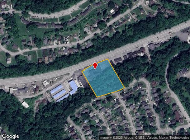  1501 Kennedy Blvd, Aliquippa, PA Parcel Map