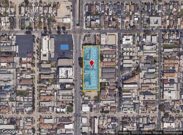  6030 Crenshaw Blvd, Los Angeles, CA Parcel Map