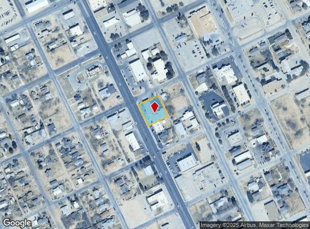 603 S Gregg St, Big Spring, TX Parcel Map