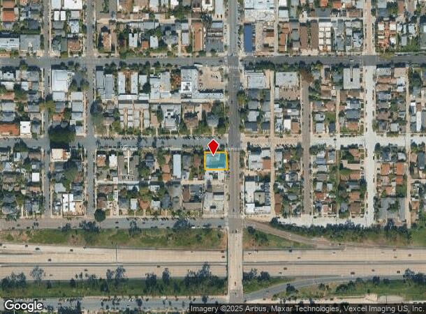  838 25Th St, San Diego, CA Parcel Map