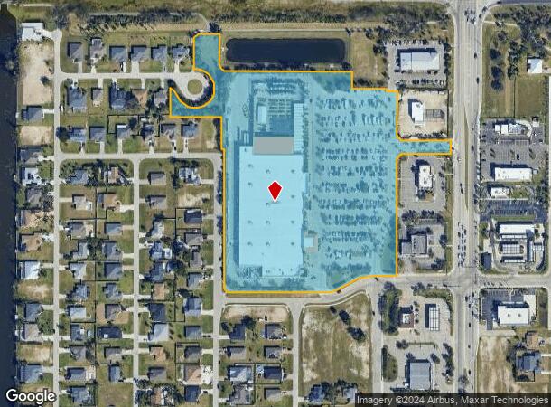  2508 Skyline Blvd, Cape Coral, FL Parcel Map