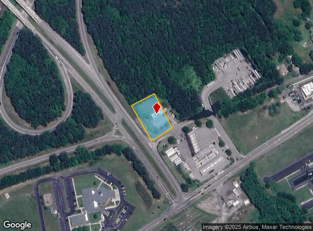  6490 Hospitality Dr, North Dinwiddie, VA Parcel Map