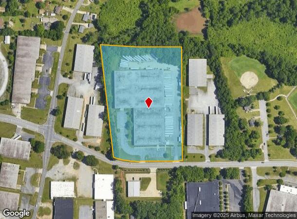  1021 E Springfield Rd, High Point, NC Parcel Map