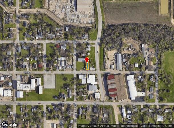 110 W Trammell Ave, Fort Worth, TX Parcel Map