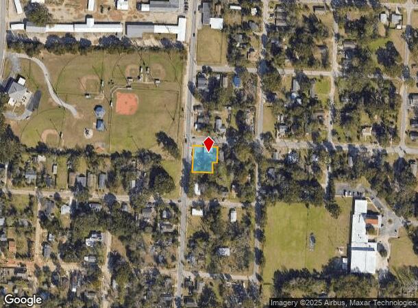  1550 N T St, Pensacola, FL Parcel Map