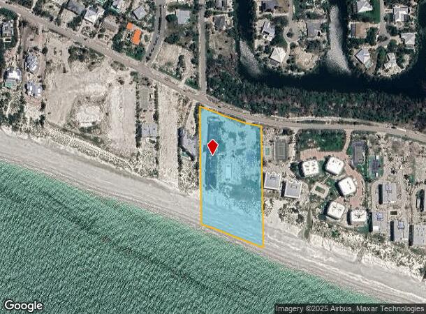  3287 W Gulf Dr, Sanibel, FL Parcel Map