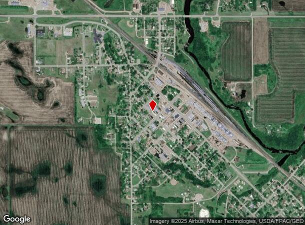  213 4Th Ave, Enderlin, ND Parcel Map