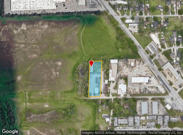  6917 Olson Ln, Pasadena, TX Parcel Map