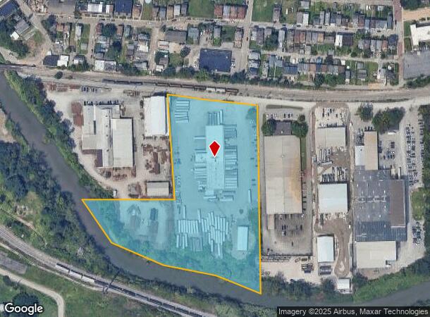 1243 Thompson Ave, Mc Kees Rocks, PA Parcel Map