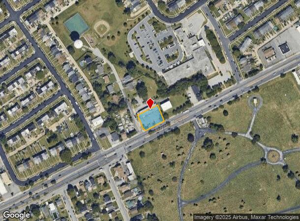 7206 Eastern Ave, Baltimore, MD Parcel Map