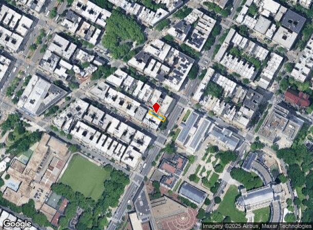  1614 Amsterdam Ave, New York, NY Parcel Map