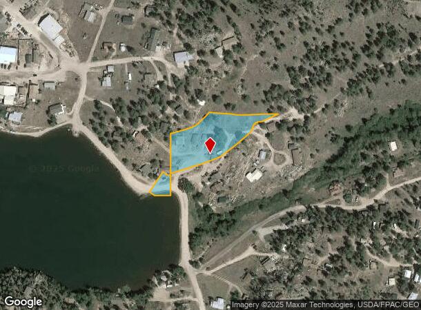  1078 Ramona Dr, Red Feather Lakes, CO Parcel Map