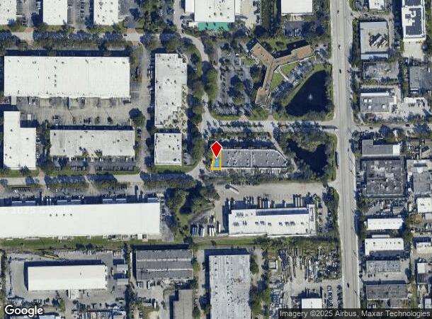  1254 Sw 6Th St, Pompano Beach, FL Parcel Map