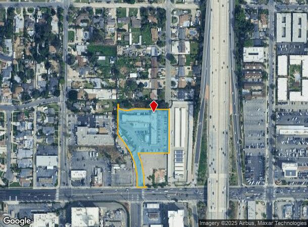 15711 Roscoe Blvd, North Hills, CA Parcel Map