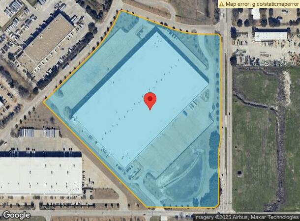  2425 W Danieldale Rd, Dallas, TX Parcel Map