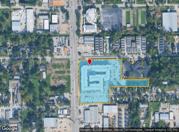 4840 N Shepherd Dr, Houston, TX Parcel Map