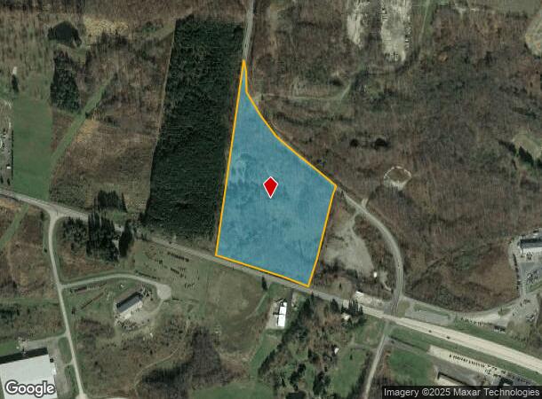 Main St, Boswell, PA Parcel Map