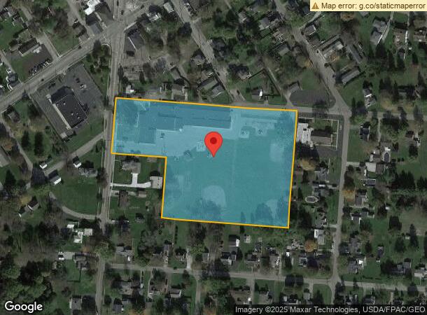  120 S Xenia Dr, Enon, OH Parcel Map