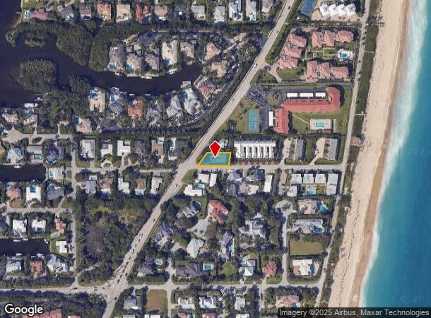 11 Adams Rd, Ocean Ridge, FL Parcel Map