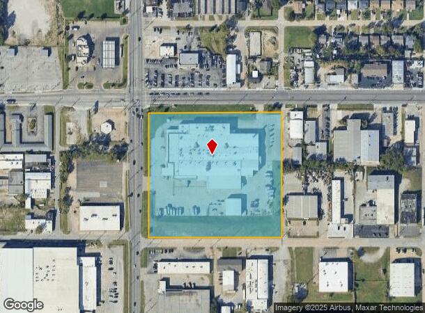 1111 S Sheridan Rd, Tulsa, OK Parcel Map