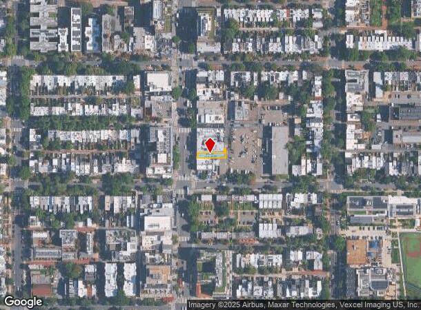  1809 14Th St Nw, Washington, DC Parcel Map