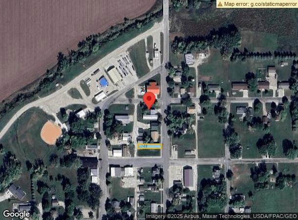  124 S 4Th Ave, Dedham, IA Parcel Map