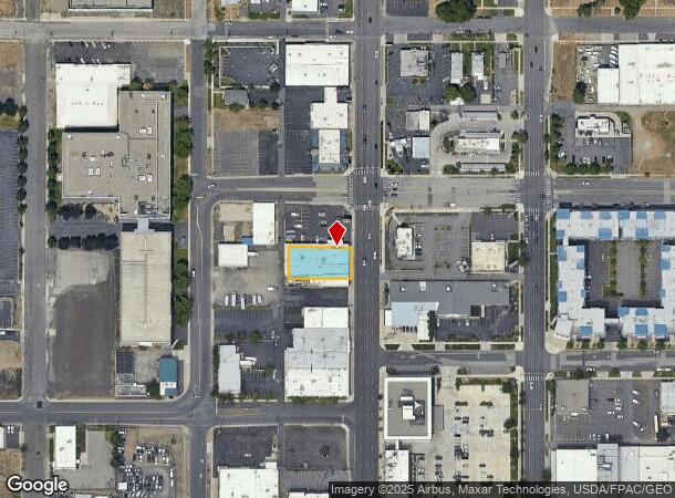  1233 N Division St, Spokane, WA Parcel Map