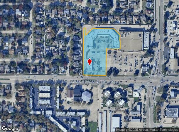 2105 Buckingham Rd, Richardson, TX Parcel Map