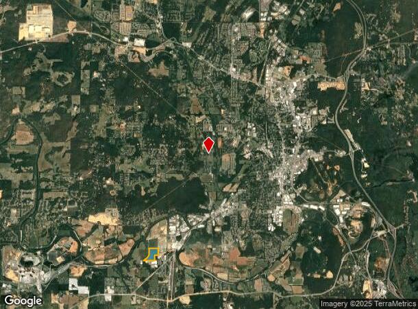  329 Brown Farm Rd Sw, Cartersville, GA Parcel Map