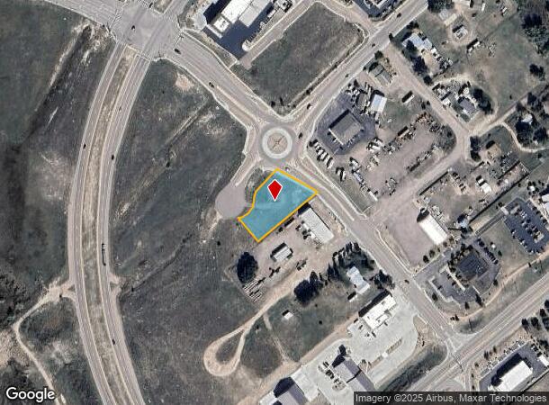  7110 Old Meridian Rd, Peyton, CO Parcel Map