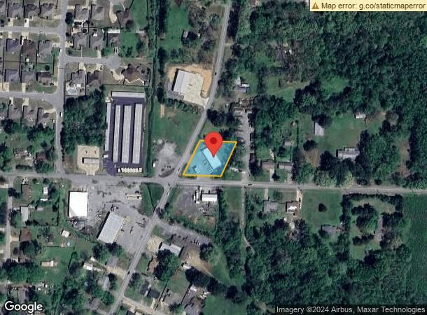  1706 Batesville Pike, Sherwood, AR Parcel Map