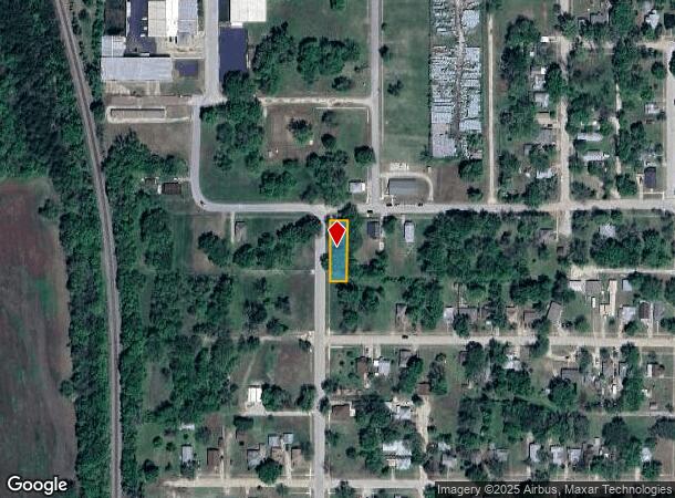  1219 W Pine St, Independence, KS Parcel Map