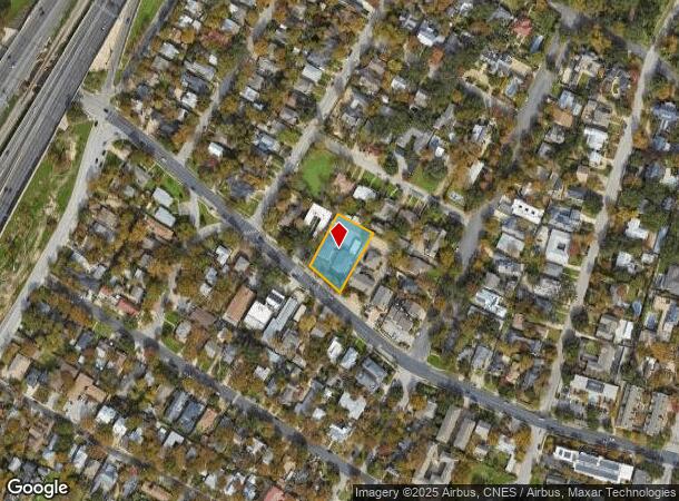  1712 Enfield Rd, Austin, TX Parcel Map