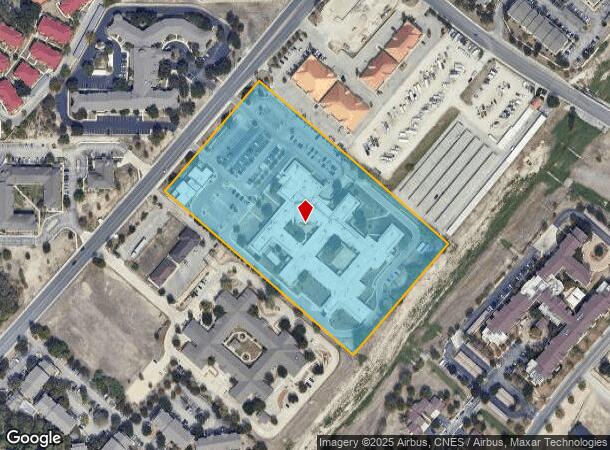  8550 Huebner Rd, San Antonio, TX Parcel Map