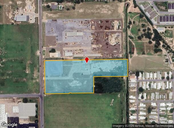  2118 Vo Tech Dr, Weslaco, TX Parcel Map