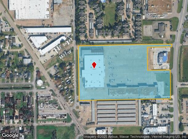  3316 Shaver St, Pasadena, TX Parcel Map