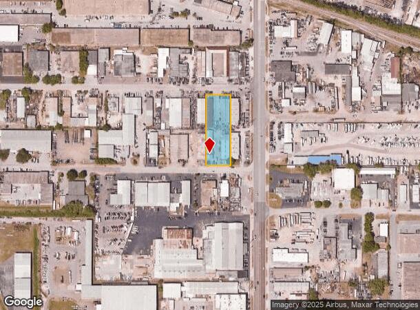  1988 Carroll St, Clearwater, FL Parcel Map