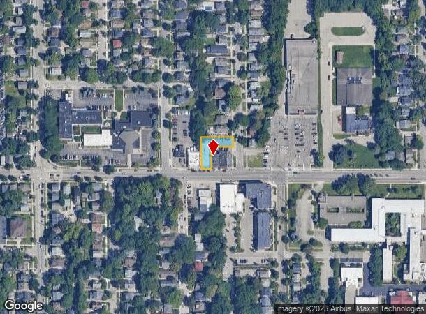 1311 Fulton St E, Grand Rapids, MI Parcel Map