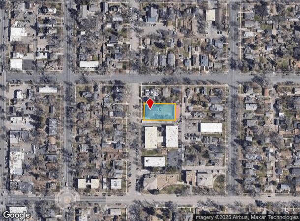  614 Mathews St, Fort Collins, CO Parcel Map