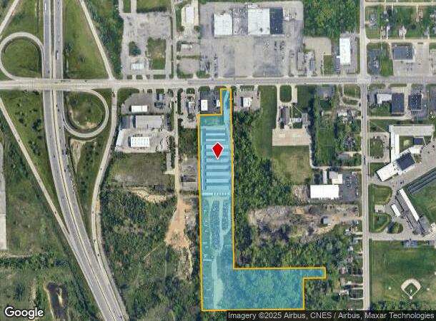4101 W Pierson Rd, Flint, MI Parcel Map